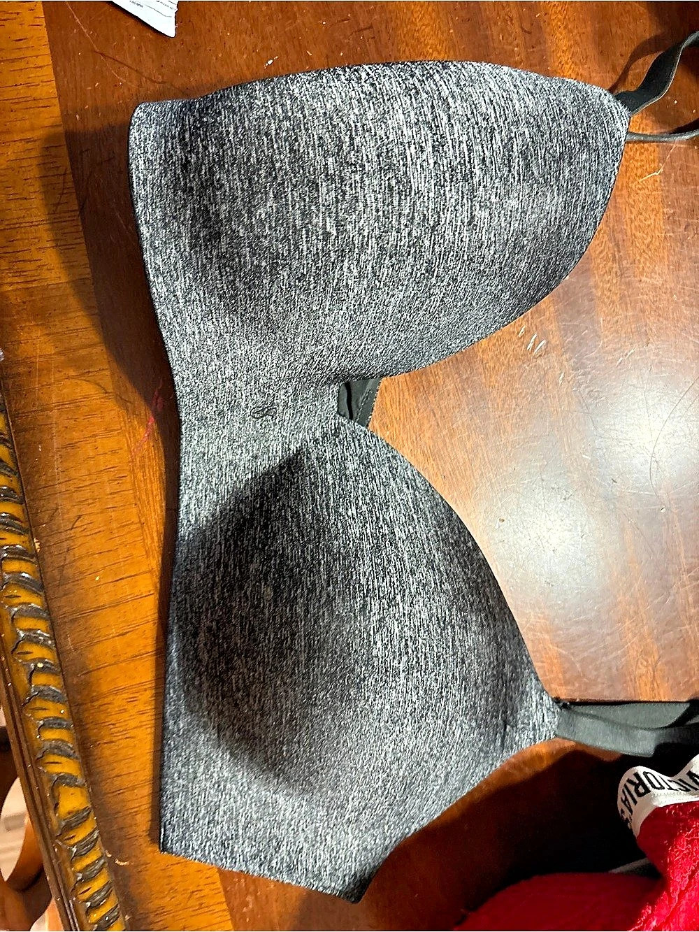 Victoria's Secret Body by Victoria Lightly Lined Demi Bra Gray 36DD